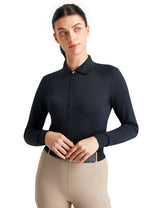 Women Long Sleeve Shirt Polo