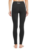 Women Full Seat Breeches High Waist Fleece Lined