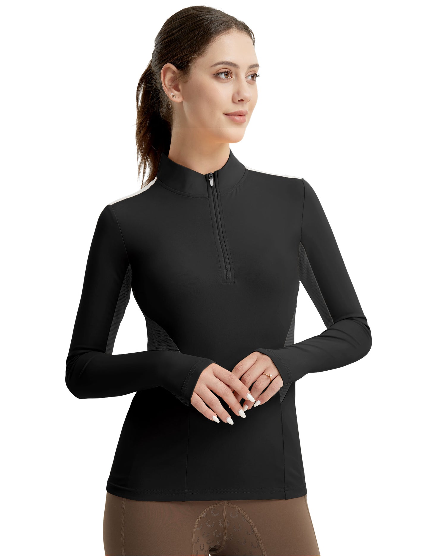 Women Long Sleeve Shirt Quick Dry
