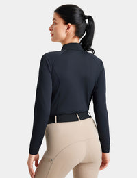 Women Long Sleeve Shirt Polo