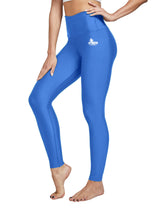 Damen Schwimmleggings mit hoher Taille 