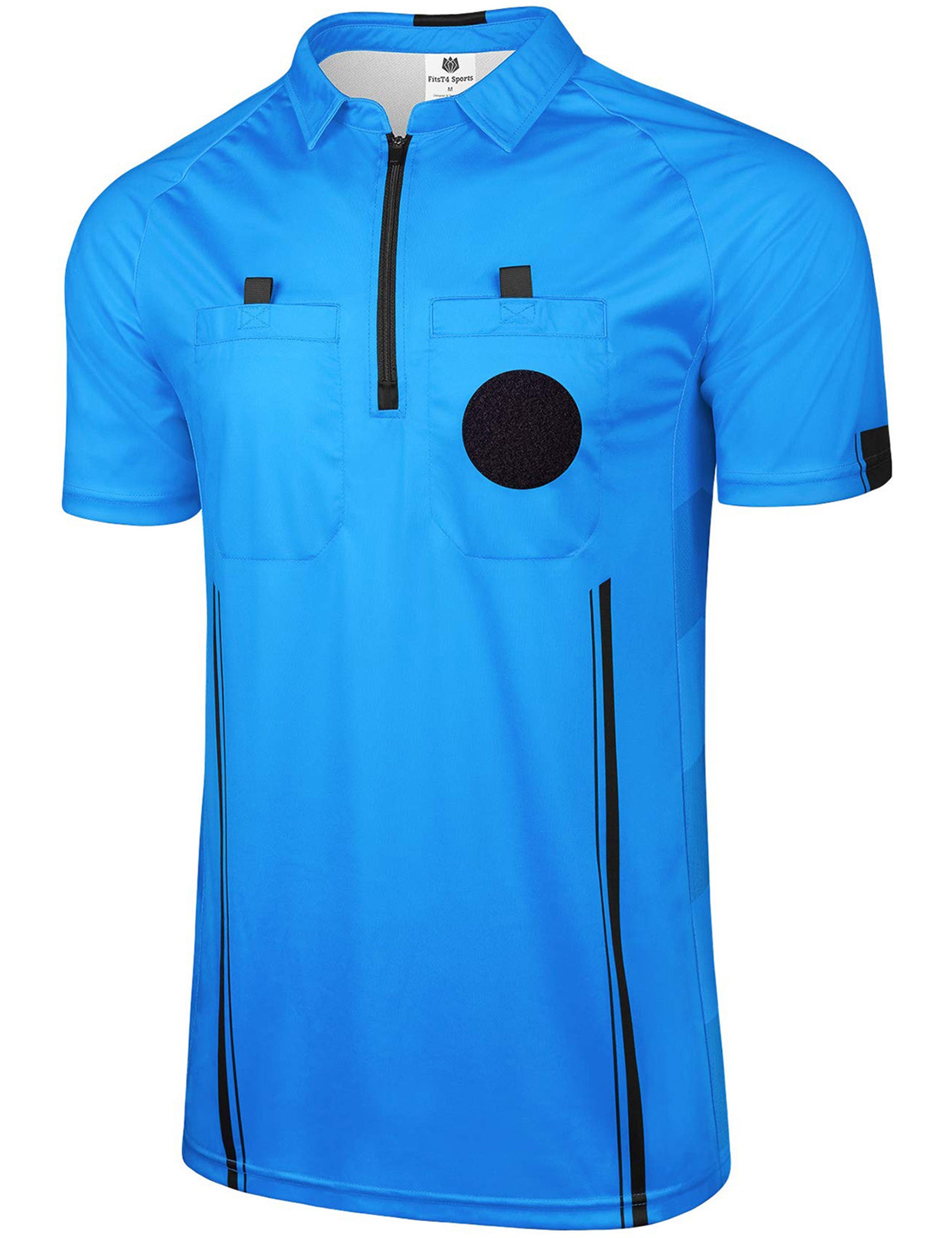 Pro Soccer Referee Jersey Short Sleeve Ref T-shirt