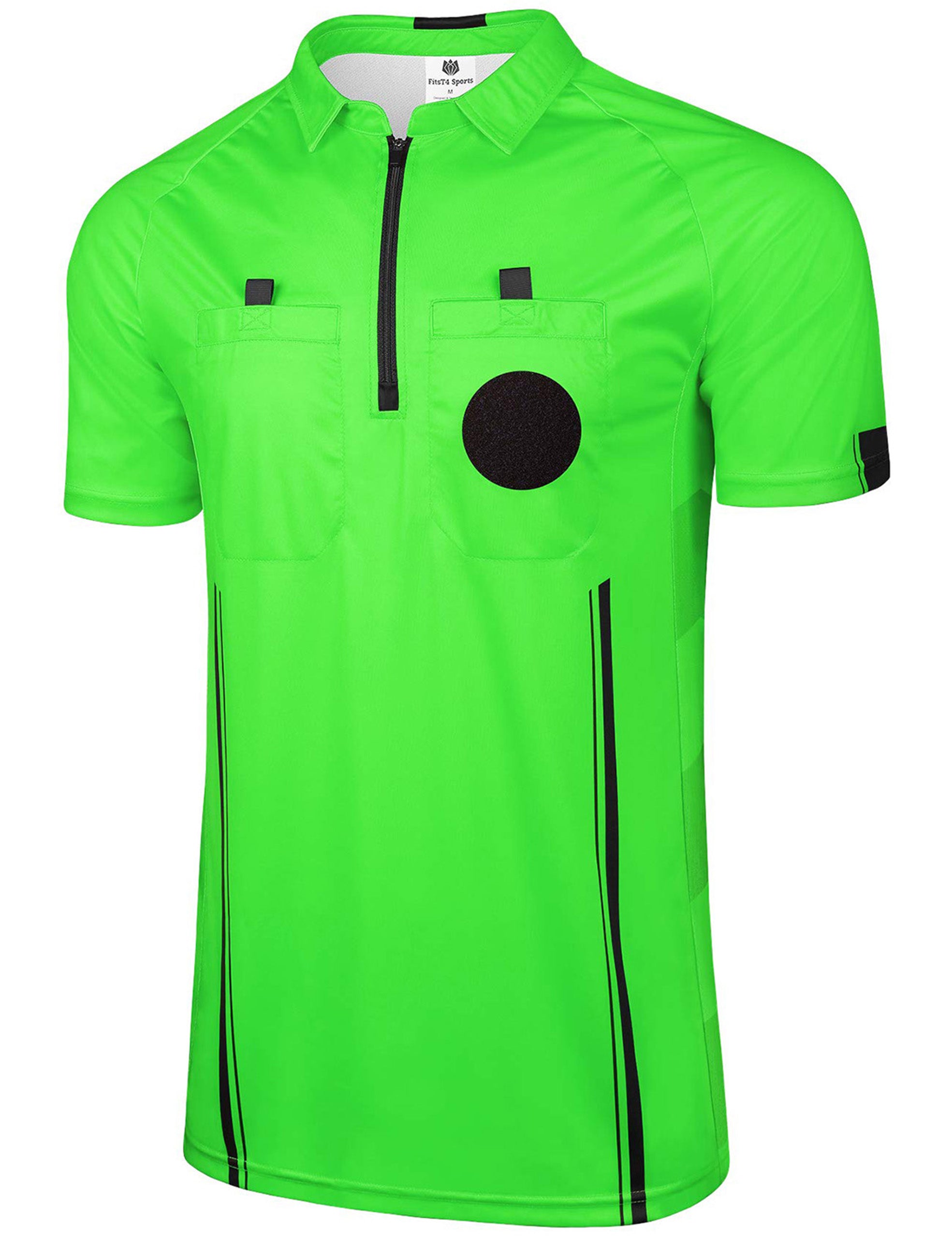 Pro Soccer Referee Jersey Short Sleeve Ref T-shirt