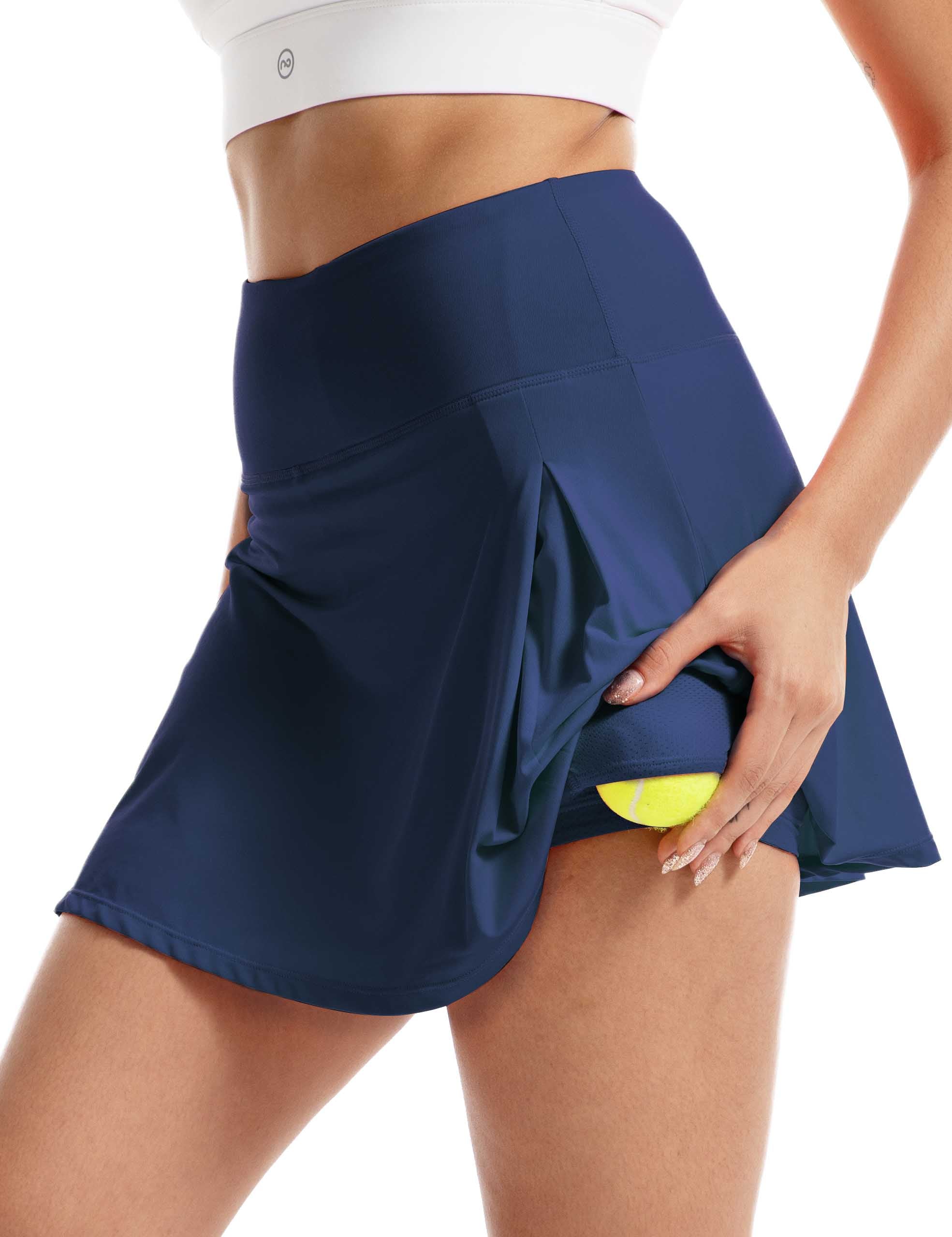 Falda de tenis para mujer Golf Atlético Correr Casual Pickleball Entrenamiento 