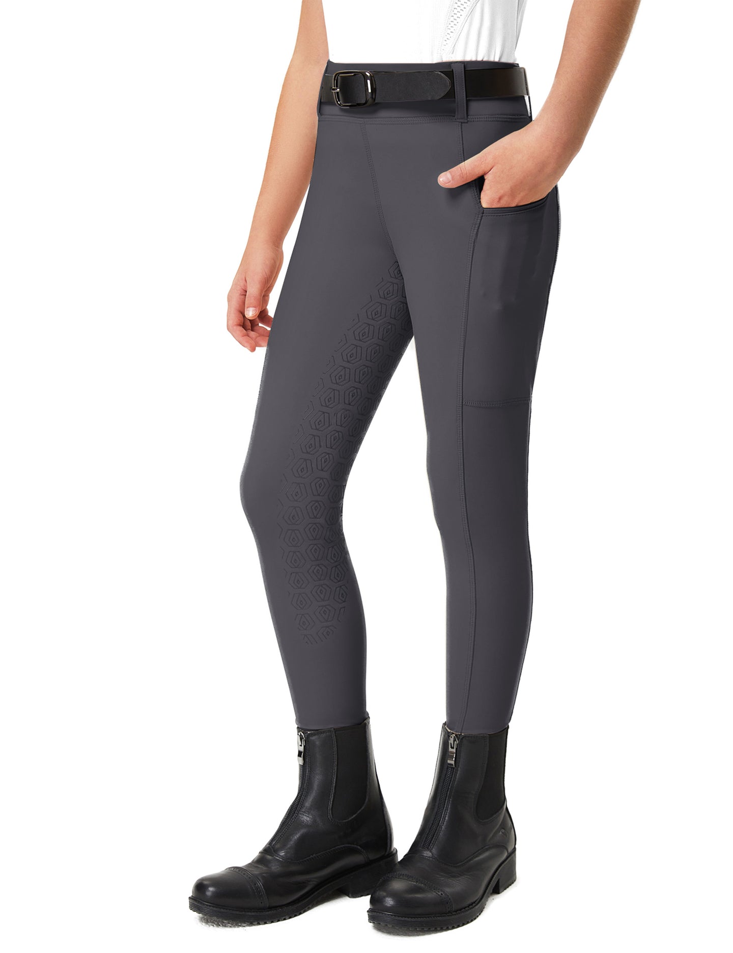 Girls Full Seat Riding Tights Breeches