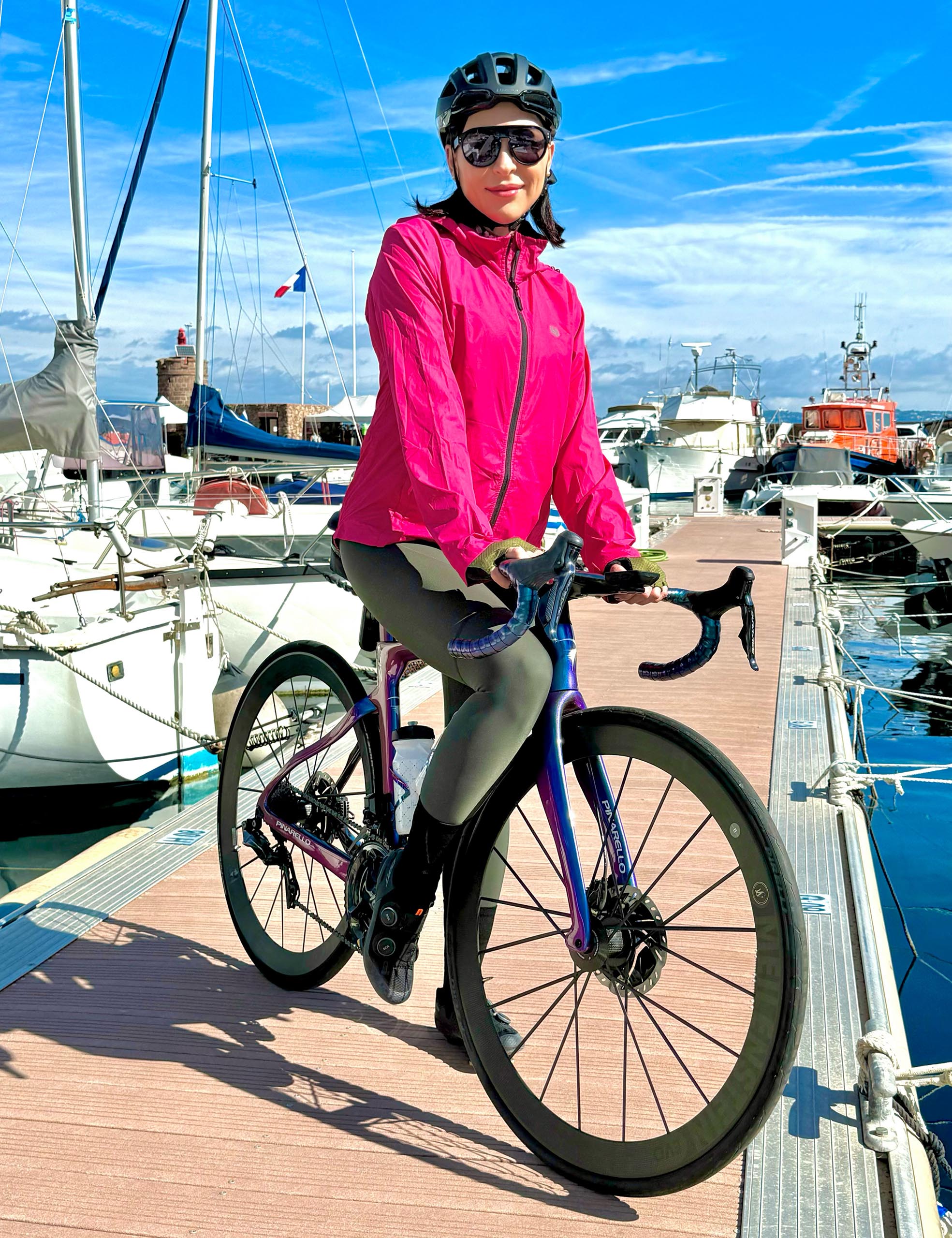Women Cycling Jacket Lightweight Ice Blue / 2XL Women Cycling Jacket Lightweight Ice Blue / 2XL