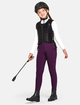 Girls Full Seat Breeches Fleece Lined