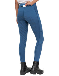 Girls Full Seat Breeches With Zip Pockets
