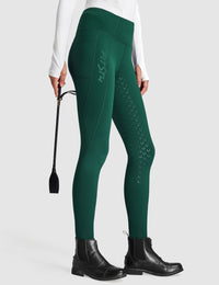 Women Full Seat Breeches High Waist Fleece Lined