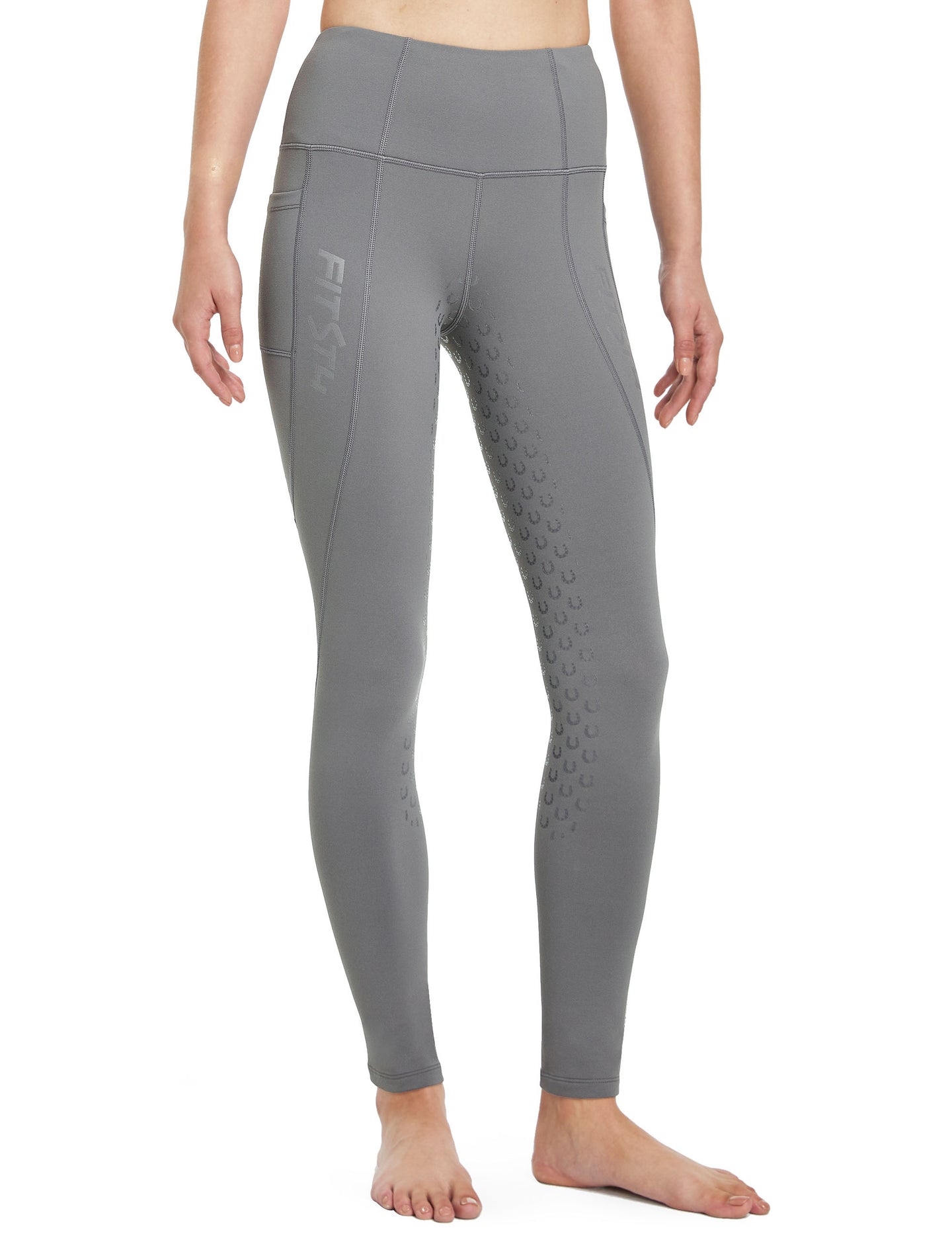 Women Full Seat Breeches High Waist Fleece Lined