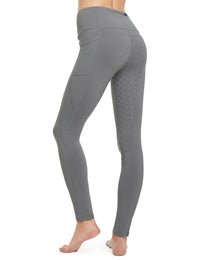 Women Full Seat Breeches High Waist Fleece Lined