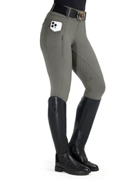 Women Full Seat Breeches Faux Back Pockets