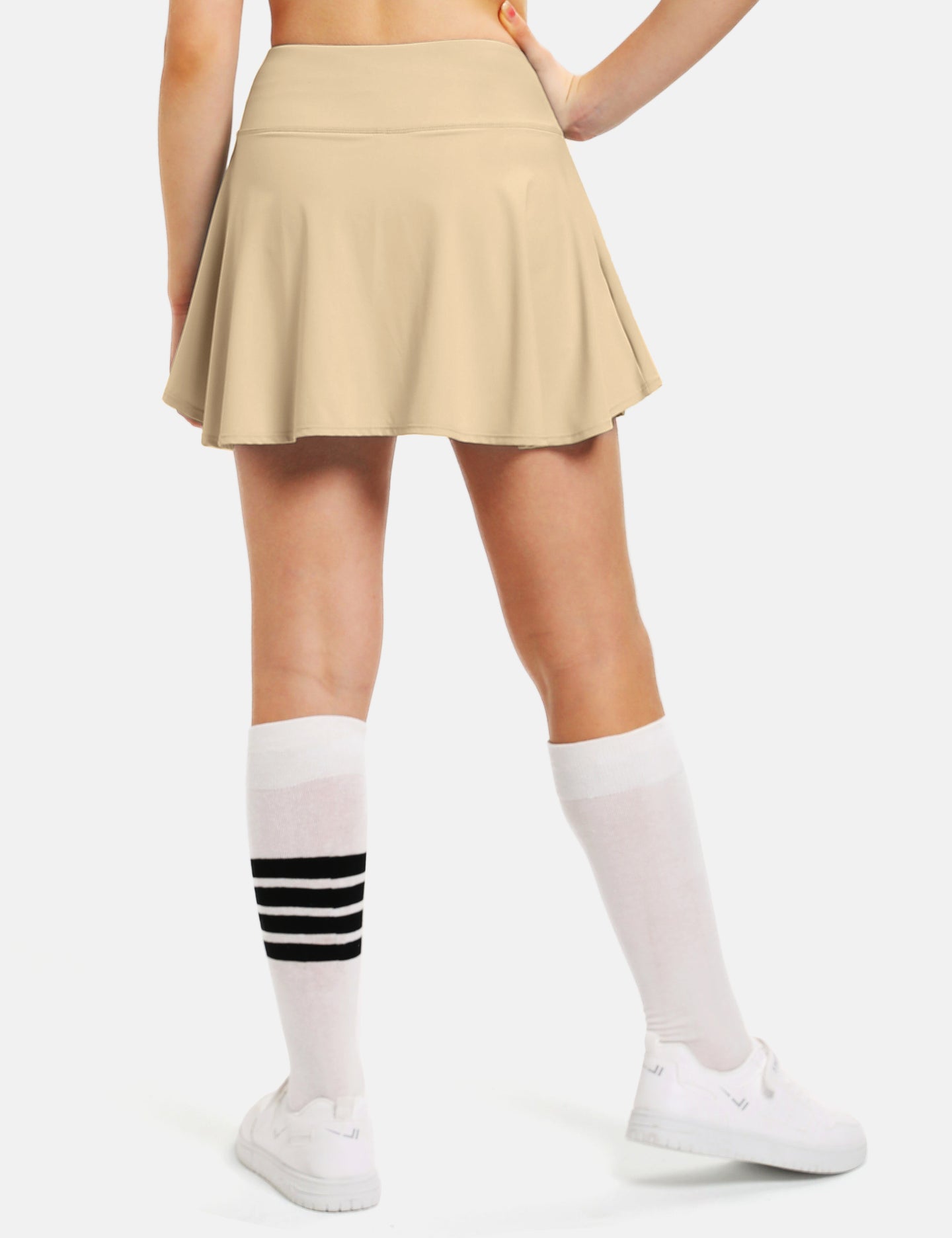 Girls Sports Skirt Mesh Lined