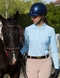 Women Long Sleeve Shirt Polo