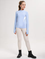 Girls Long Sleeves Shirt with Thumbholes