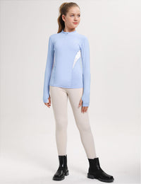 Girls Long Sleeves Shirt with Thumbholes