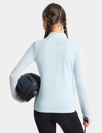 Girls Long Sleeve Shirt Quick Dry