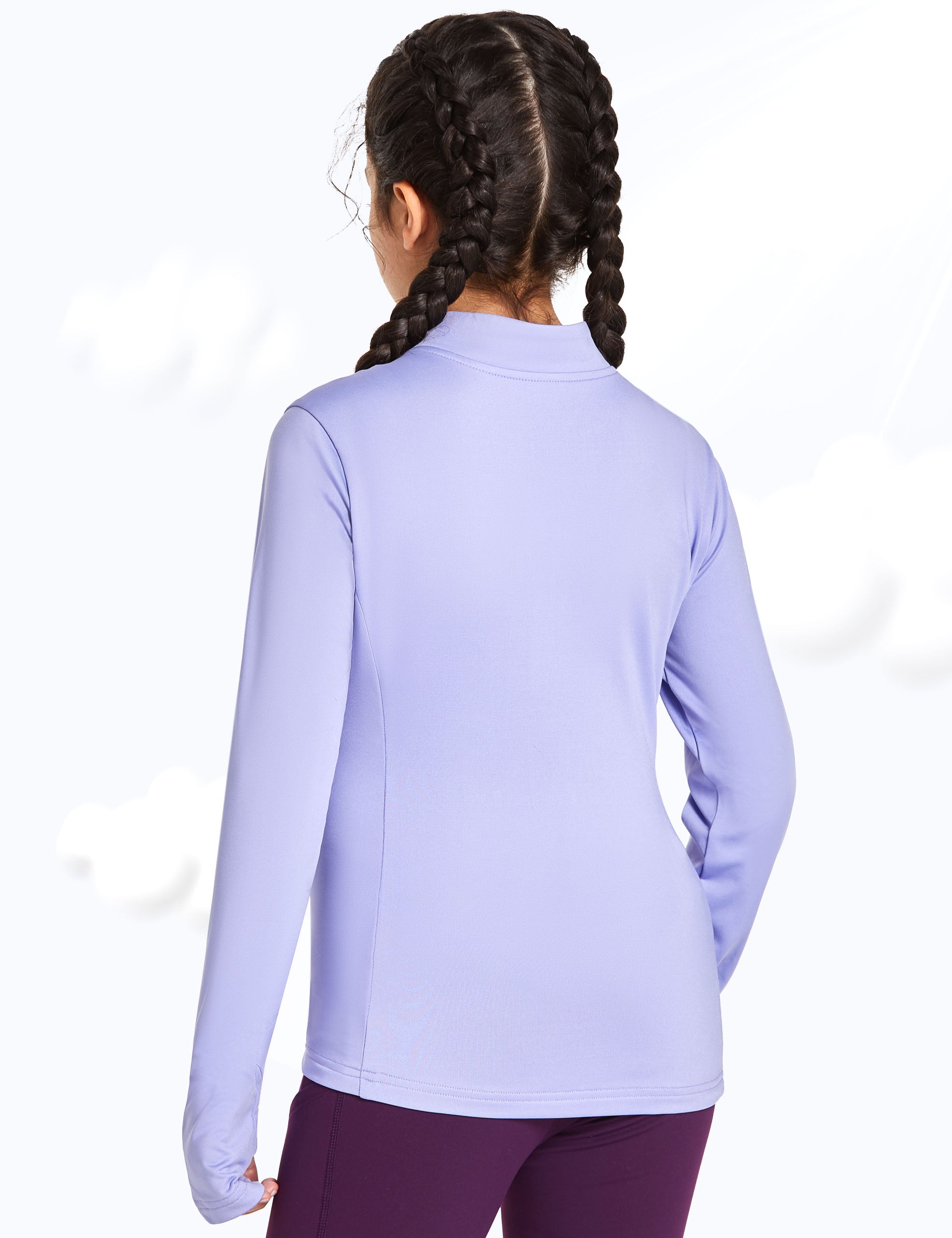 Girls Long Sleeve Shirt Fleece Lined – FiTST4