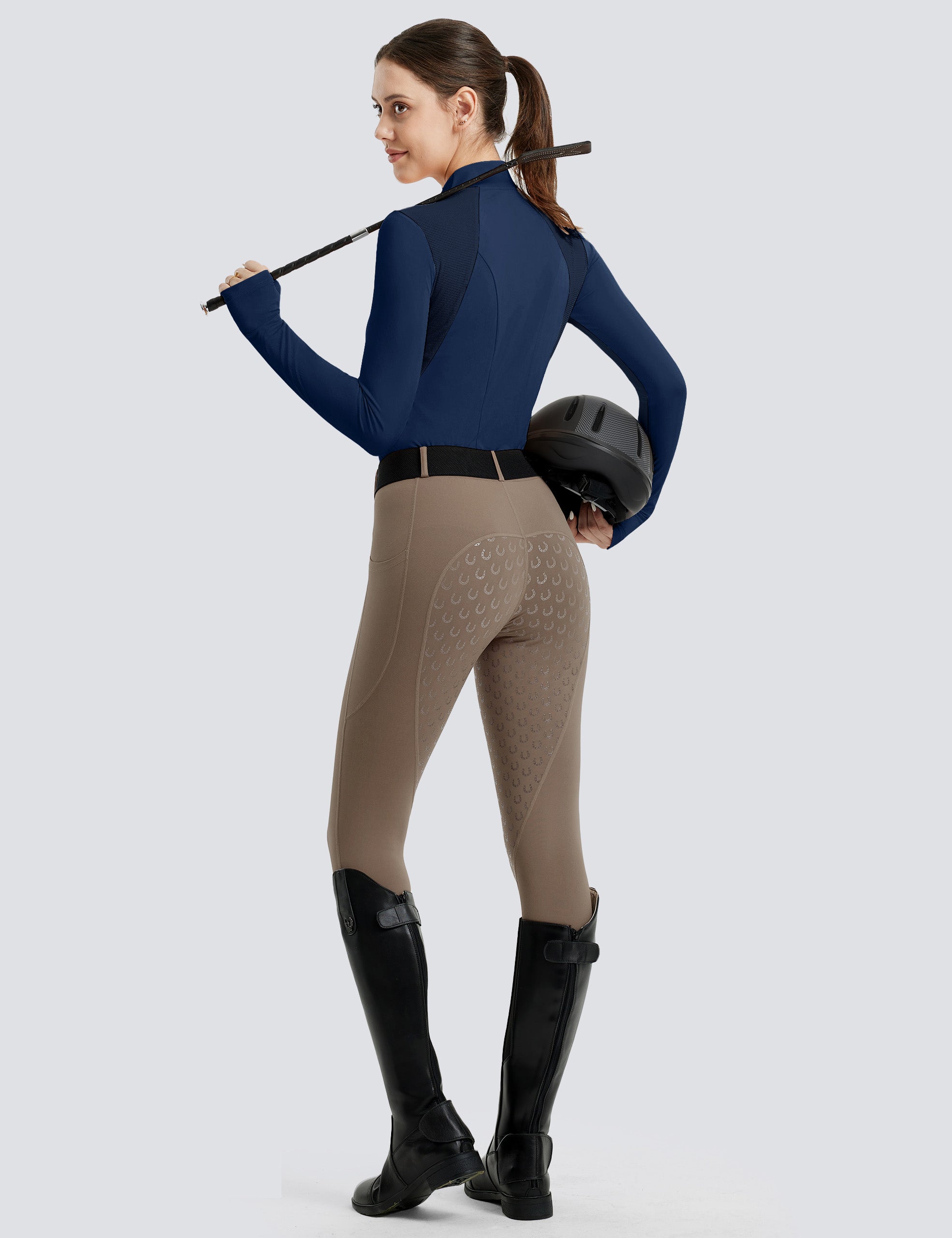 Camisas de manga larga para mujer de secado rápido