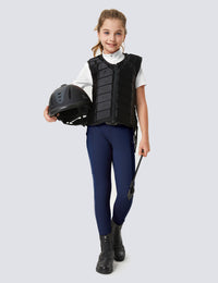 Mallas de montar con asiento completo para niñas