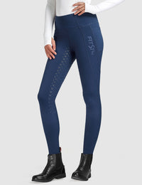 Women Full Seat Breeches High Waist Fleece Lined