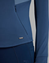 Women Fleece Lined Horse Riding Jacket Stand Collar