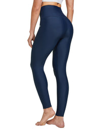 Damen Schwimmleggings mit hoher Taille 