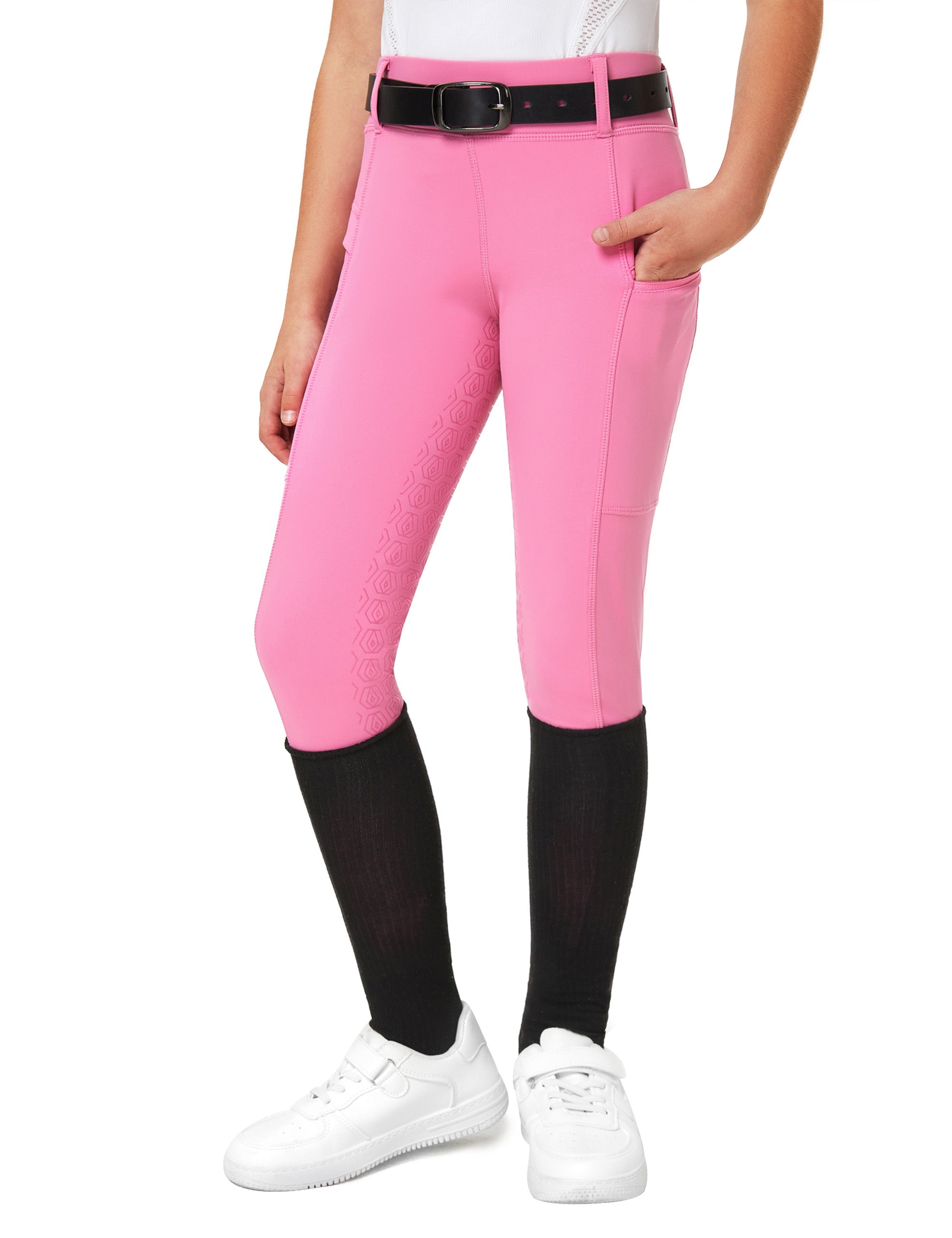Girls Full Seat Riding Tights Breeches