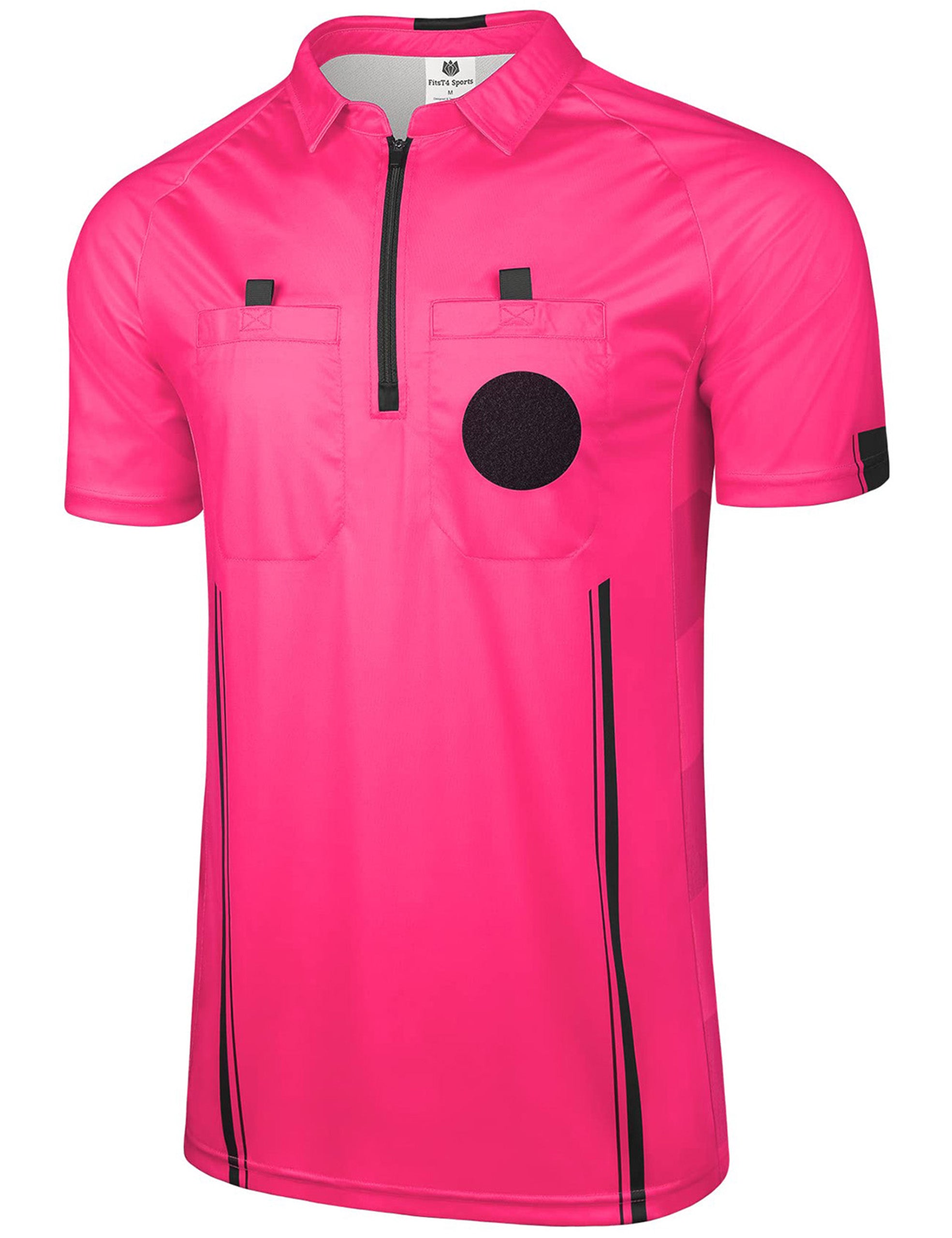 Pro Soccer Referee Jersey Short Sleeve Ref T-shirt