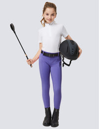 Girls Full Seat Riding Tights Breeches