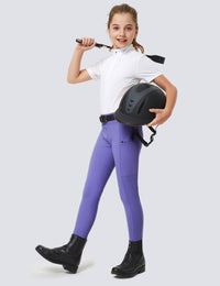 Girls Full Seat Riding Tights Breeches