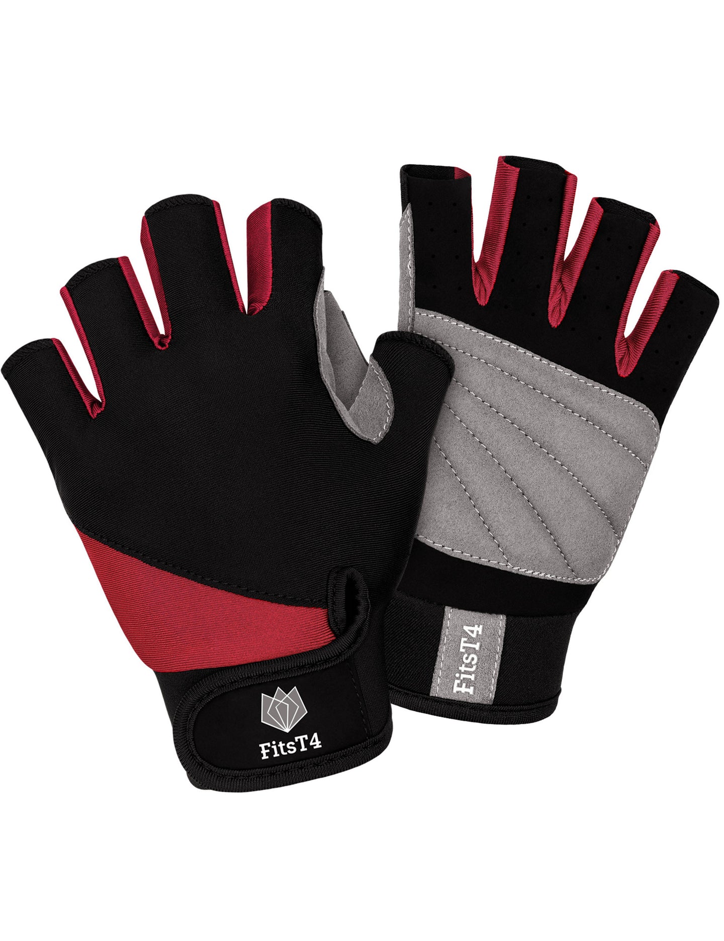 Half Finger Padded Gloves for Water Sports