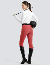 Damen-Reitstrumpfhose mit Vollbesatz, Active Silicon Grip Reitstrumpfhose, Reithose