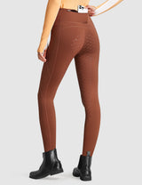 Women Full Seat Breeches High Waist Fleece Lined