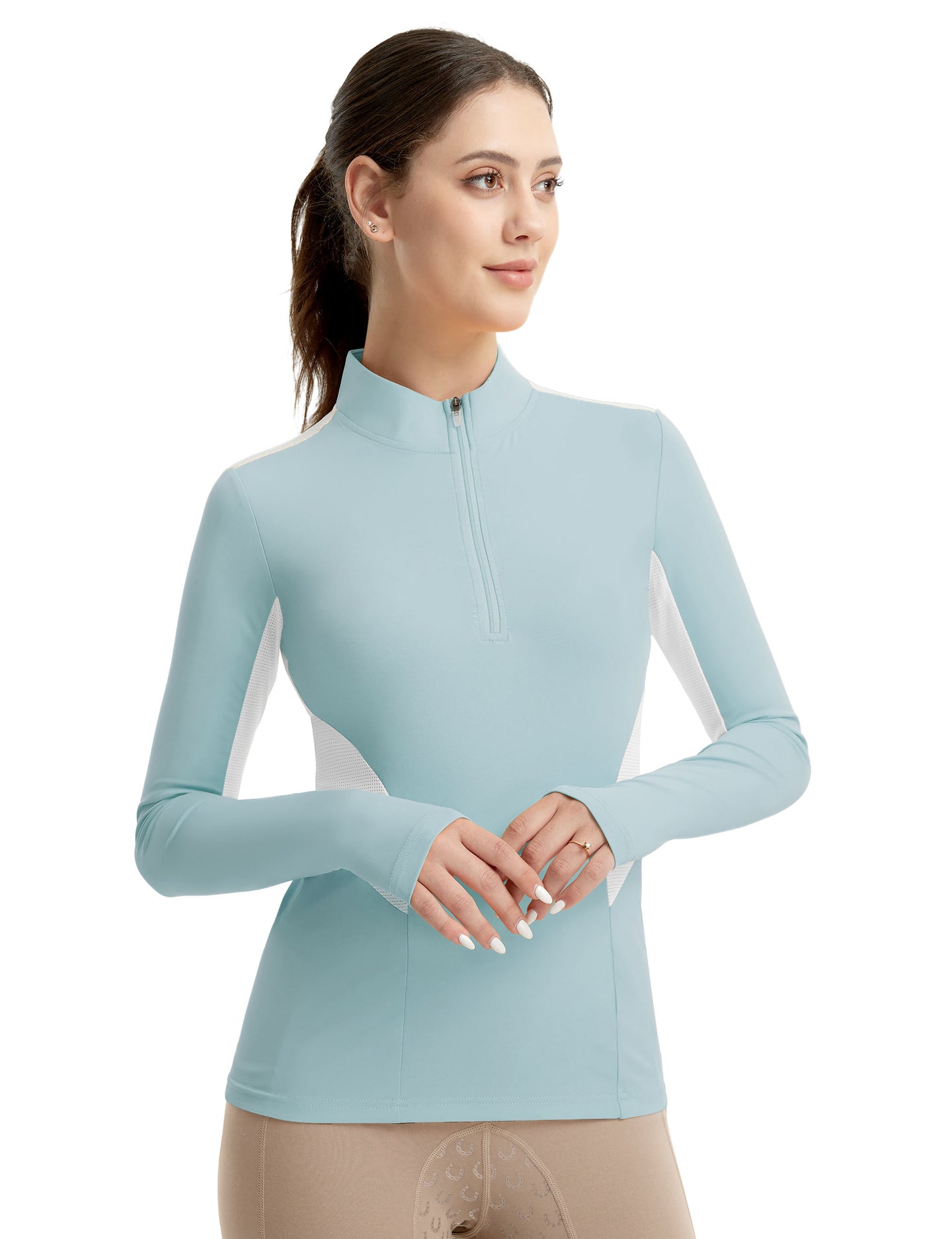 Women Long Sleeve Shirt Quick Dry