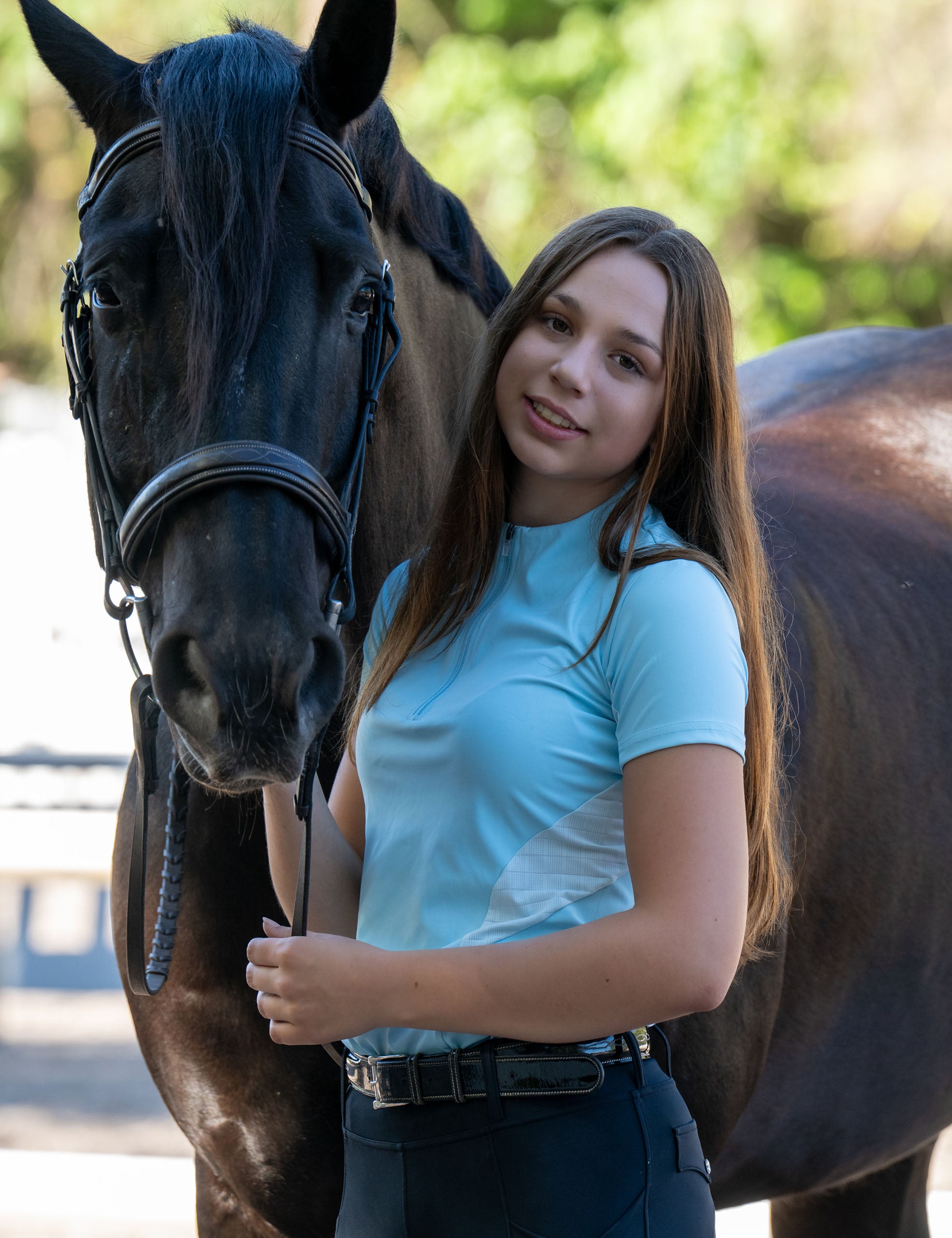 Women T-shirt Quarter Zip