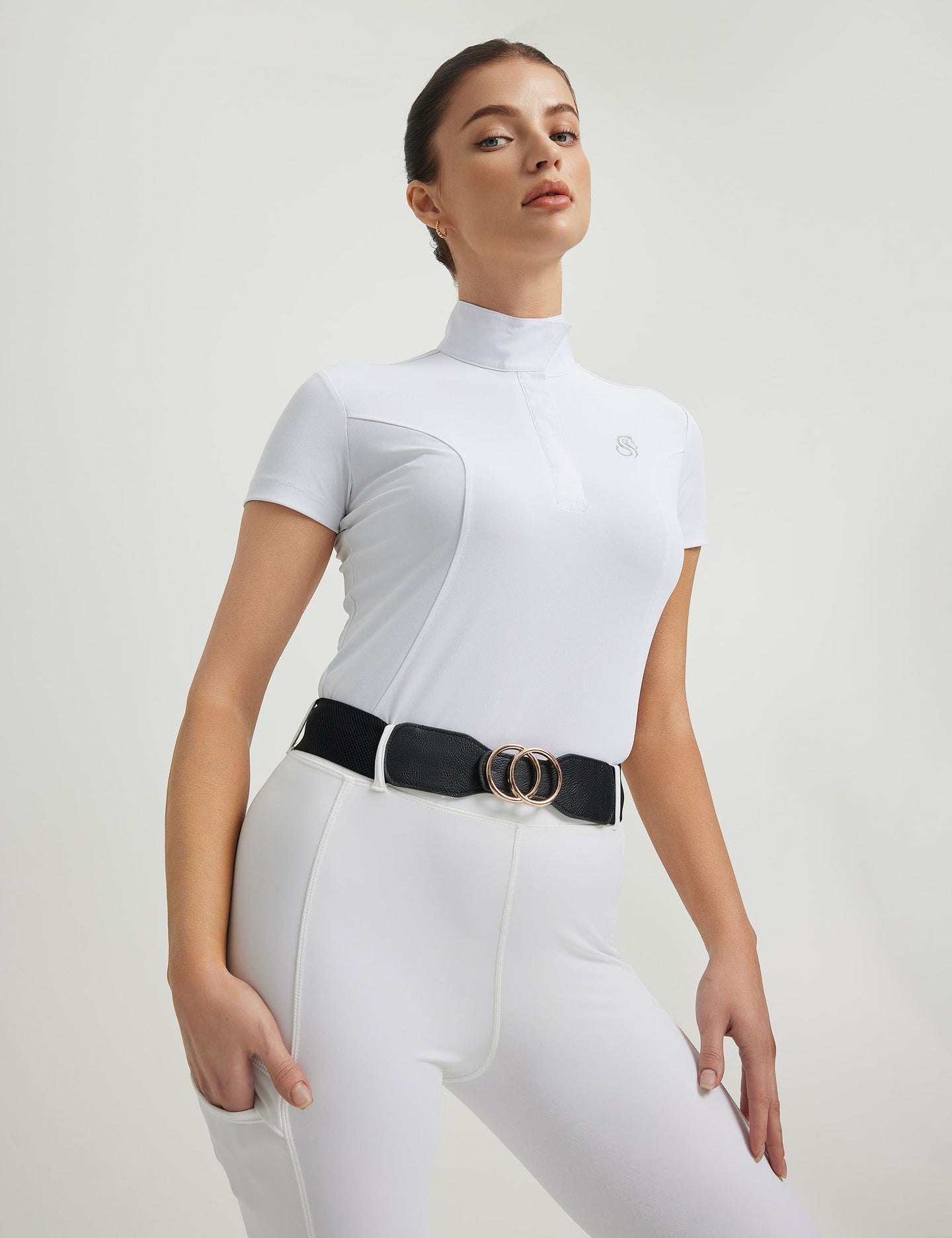 Women Short Sleeve Show Shirt