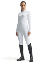 Women Equestrian Outfit Shirt & Knee-Patch Breeches