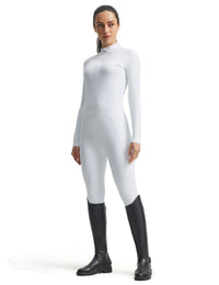 Women Equestrian Outfit Shirt & Knee-Patch Breeches