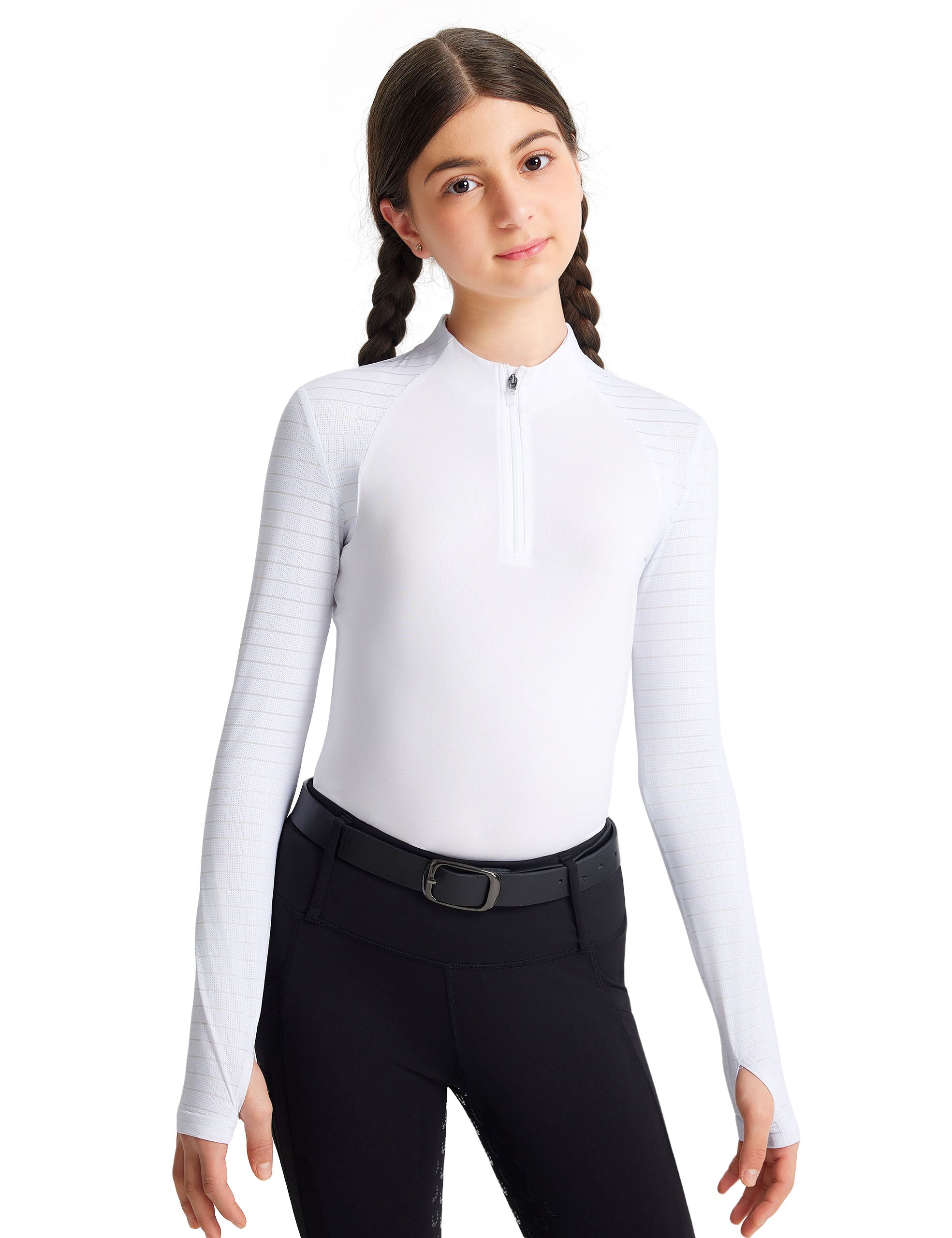 Girls Long Sleeve Shirt Quick Dry