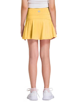 Falda de golf de tenis para niñas con bolsillos